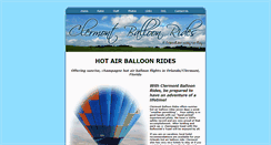 Desktop Screenshot of clermontballoonrides.com